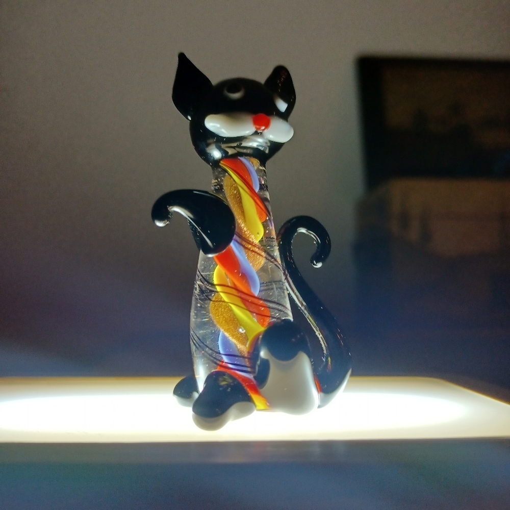 Venetian Handmade Blown Glass Sculpture NEW